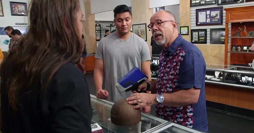 成功探測到碳鋼:XRF分析儀如何幫助識別一個古老的頭盔